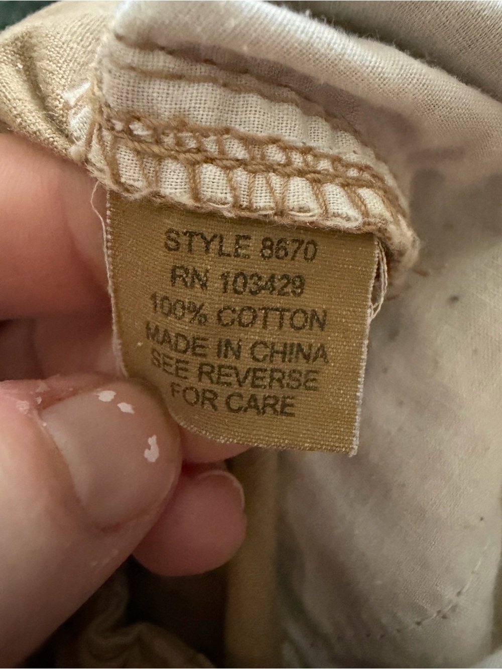 Khakis Brand Vintage Y2K Multi Pocket Utility Convertible Cargo Pants Khaki 8 - Picture 10 of 10